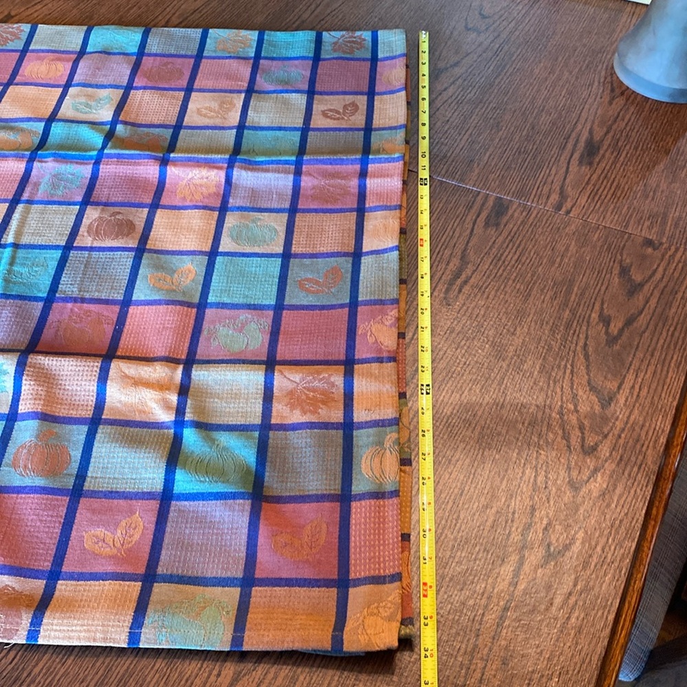 Fall tablecloth